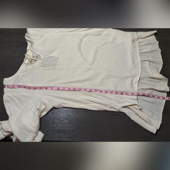 Matilda Jane Believe In You Ruffle Sleeve Boho Tunic Top S - Picture 7 of 16